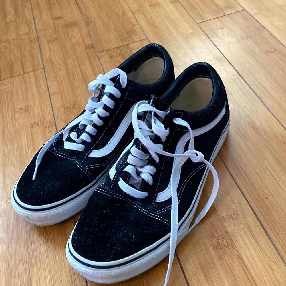 VANS old skool black sneakers - Men's 9.